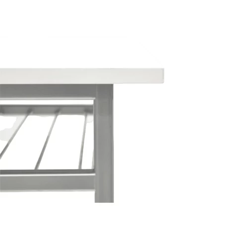Mesón de Laboratorio 75x240x97 con parrilla - vista alternativa