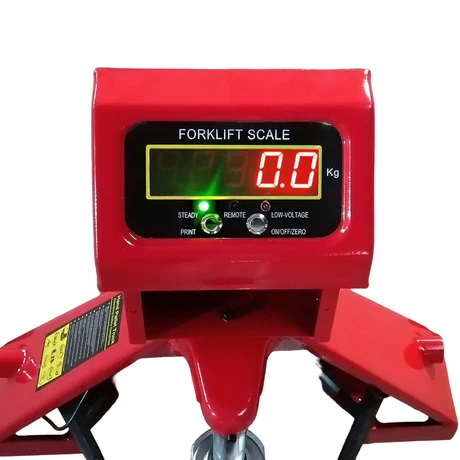 Transpaleta manual 3000 kg. 685mm con báscula - vista alternativa