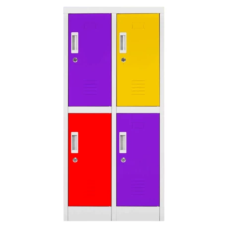 Locker Mini 4 Puertas Multicolor