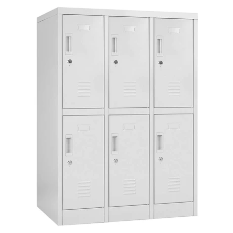 Locker Mini 6 Puertas Gris - vista alternativa