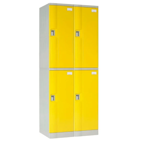 Locker Plástico ABS2-02 amarillo - vista alternativa