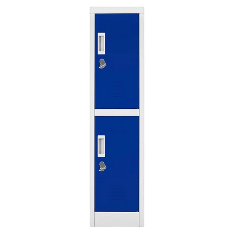 Locker Mini 2 Puertas Azul