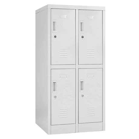 Locker Mini 4 Puertas Gris - vista alternativa