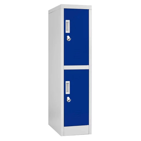 Locker Mini 2 Puertas Azul - vista alternativa