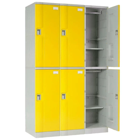 Locker Plástico ABS3-02 amarillo - vista alternativa