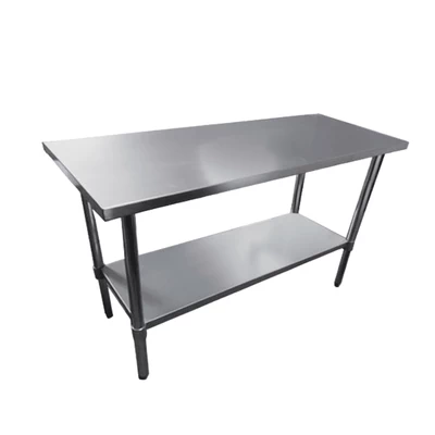 Mesón acero inoxidable 150 cm.