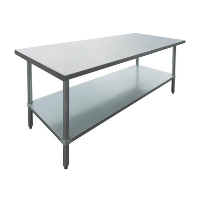 Mesón acero inoxidable 180 cm.