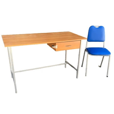 Kit Profesor (Escritorio con un cajón y silla auditorio)