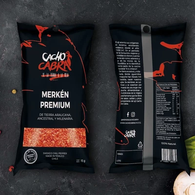 MERKÉN AHUMADO EN SOBRE