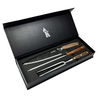 TRIOLOGÍA CUCHILLO CURACAVÍ + PINCHO + ASTIL