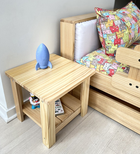 Mesa auxiliar - Velador - Mesa DECO color Natural (Nativa)