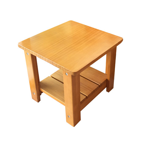 Mesa auxiliar - Velador - Mesa DECO color Caramelo