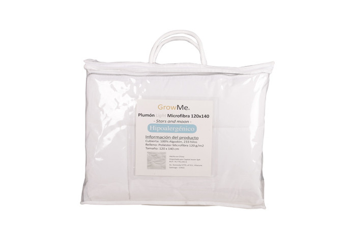 PLUMÓN LIGHT MICROFIBRA 1° POSICIÓN (120x140) - Plumón Light 120 x 140 cama infantil transición niños GrowMe.jpg