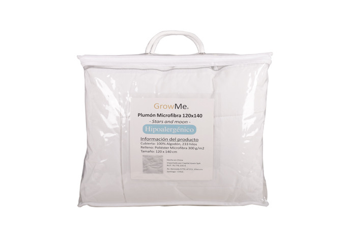 PLUMÓN MICROFIBRA 1° POSICIÓN (120x140) - Plumón 120 x 140 cama infantil transición niños GrowMe.jpg