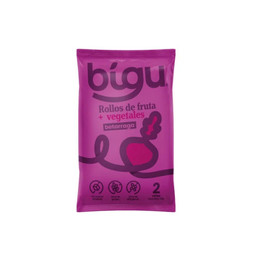 Bigu Rollos de Fruta y Betarraga - 25 grs
