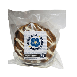 Pan de Pascua Frutos Secos Sin Gluten - 570 grs Violeta Patisserie