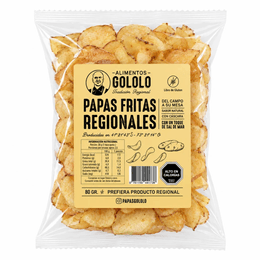 Papas Fritas Regionales - 80 grs