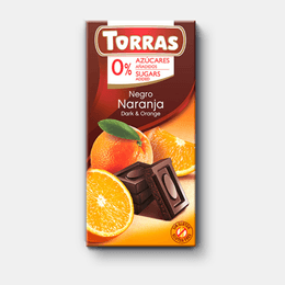 Torras Classic Chocolate Negro con Naranja - 75 grs