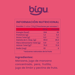Bigu Frutilla - 25 grs