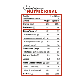 Cetortillas Low Carb Mediterránea - 345 grs