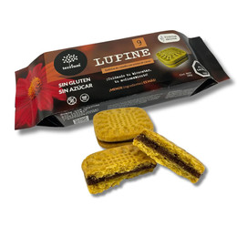 Lupino Galletas de Vainilla con Crema de Cacao - 180 grs