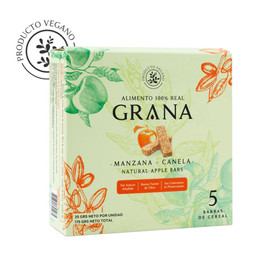 Grana Caja Barritas Manzana Canela (5 Unidades) - 200 grs