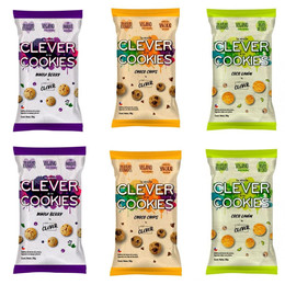 Pack 6 Galletas Clever Variadas - 30 grs