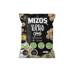 Mizos Pack 6 Snack Popped Sal de Mar - 20 grs 