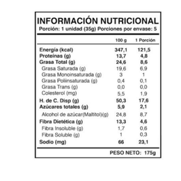 Wild Fit Coco Chocolate (5.0 grs de Proteina) - 35 grs 