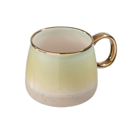 Taza Cerámica Turquesa - 450 ml
