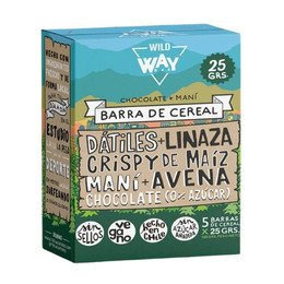 Caja Way Bar Chocolate con Maní - 60 grs