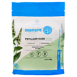 Psyllium Husk orgánico - 200rs Manare