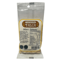 Maní Salado Tostaduría Talca - 30 grs
