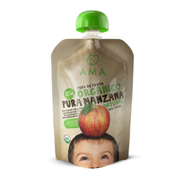 Pack 8 AMA Manzana Orgánico - 90 grs 