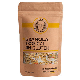 Granola Tropical Sin Gluten - 400 grs