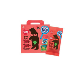 Caja Yoyos Strawberry Multipack - 20 grs x 5