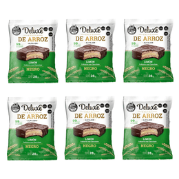 Pack 6 Alfajor de Arroz Limón Deluxe - 28 grs