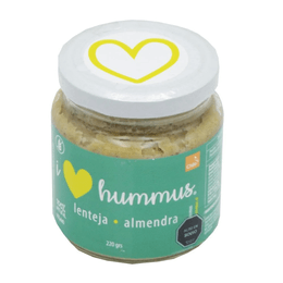 Hummus Lenteja Almendra - I love hummus