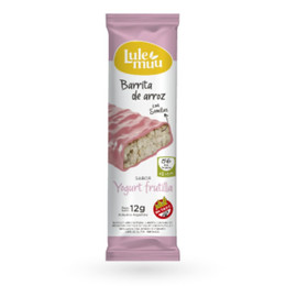 Barrita de Arroz Sabor Yogurt Frutilla - 12 grs