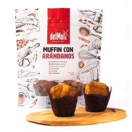 Muffins con Arándanos Del Moli - 440 grs