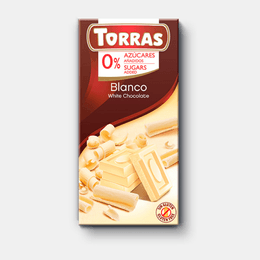 Torras Classic Chocolate Blanco - 75 grs