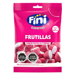 Gomitas Frutillas Libre de Gluten - 80 grs
