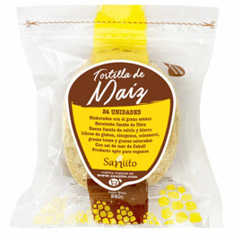 Mini Tortilla de Maíz 9 cms - 24 unidades