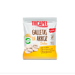  Tucapel Galletas de Arroz Dulce - 25 grs