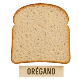 Pan de Molde Orégano Apto APLV - 1 Kg