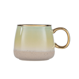 Taza Cerámica Turquesa - 450 ml