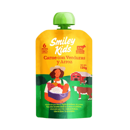 Smiley Kids Colado Proteína de Carne - 120 grs