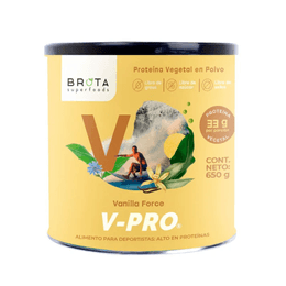 Proteína Vegetal V-Pro Vainilla (33g de proteína) - 650 grs