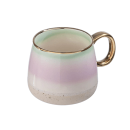Taza Cerámica Rosada - 450 ml