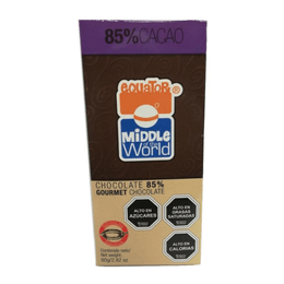 Barra Chocolate 85% cacao 80gr